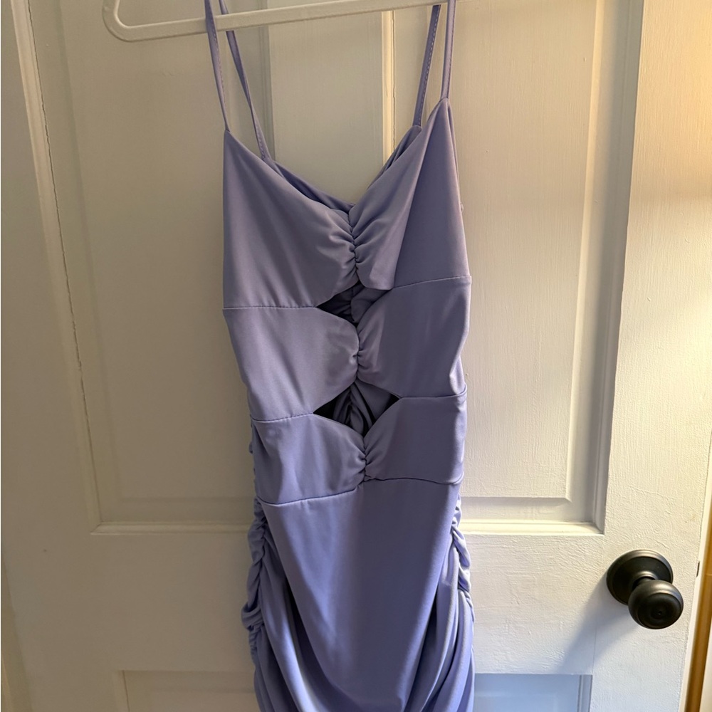 SHEIN Lavender Mini Dress